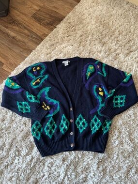 Gallagher Cotton Blend Funky Fall Sweater